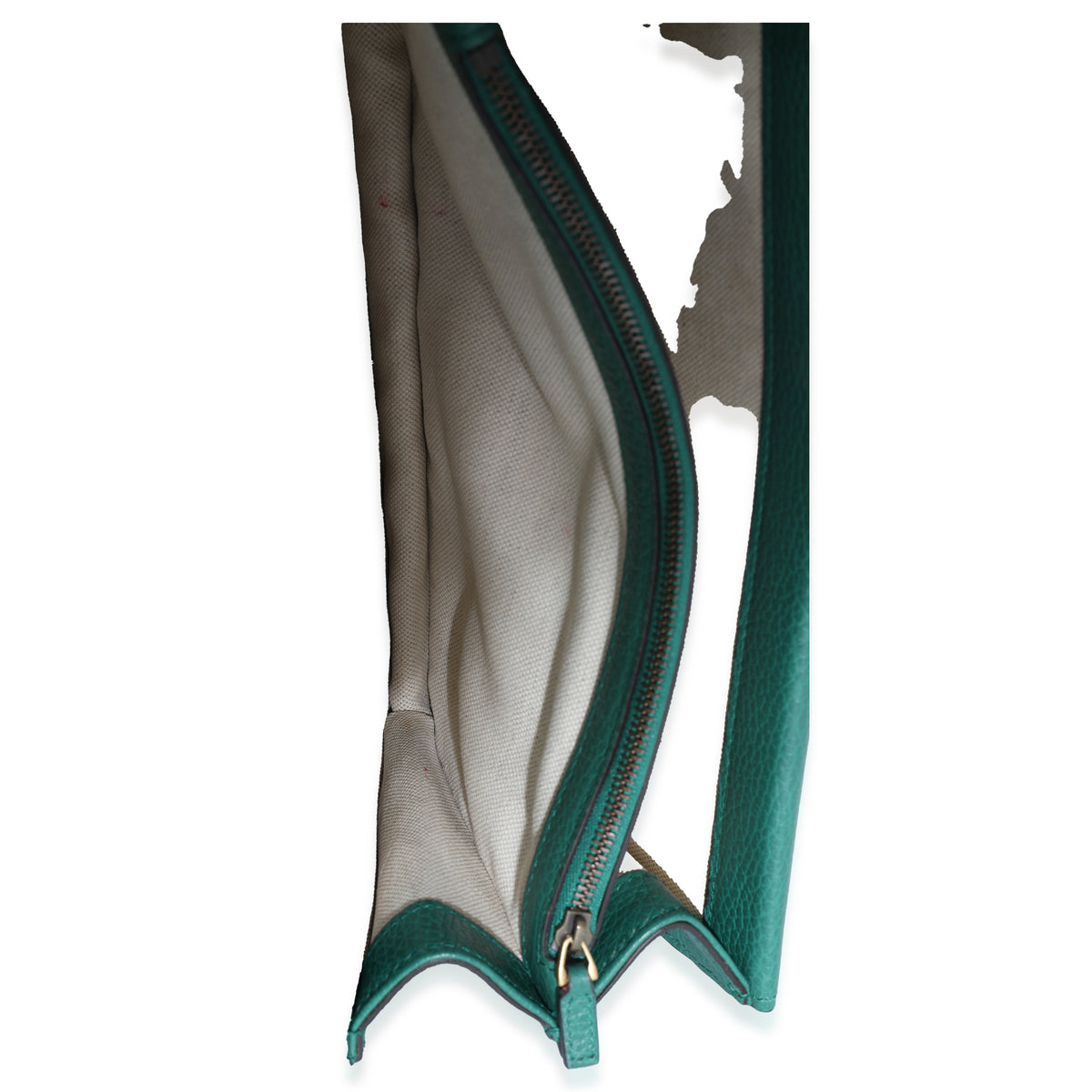 Emerald Pebbled Calfskin Small Dionysus Shoulder Bag