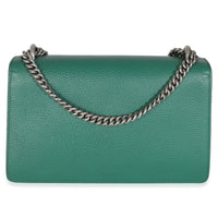 Emerald Pebbled Calfskin Small Dionysus Shoulder Bag