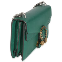 Emerald Pebbled Calfskin Small Dionysus Shoulder Bag