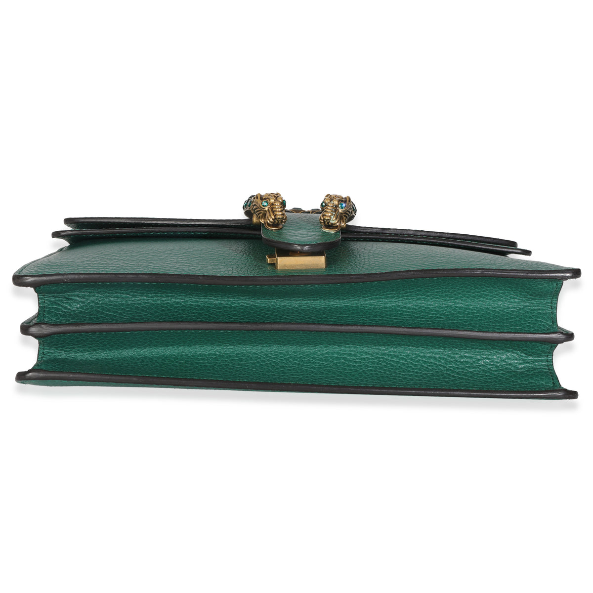 Emerald Pebbled Calfskin Small Dionysus Shoulder Bag