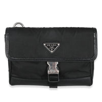 Black Re-Nylon Saffiano Smartphone Case