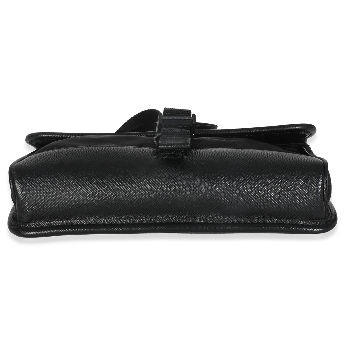 Black Re-Nylon Saffiano Smartphone Case