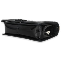 Black Quilted Patent New Medium Boy Bag