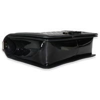 Black Quilted Patent New Medium Boy Bag