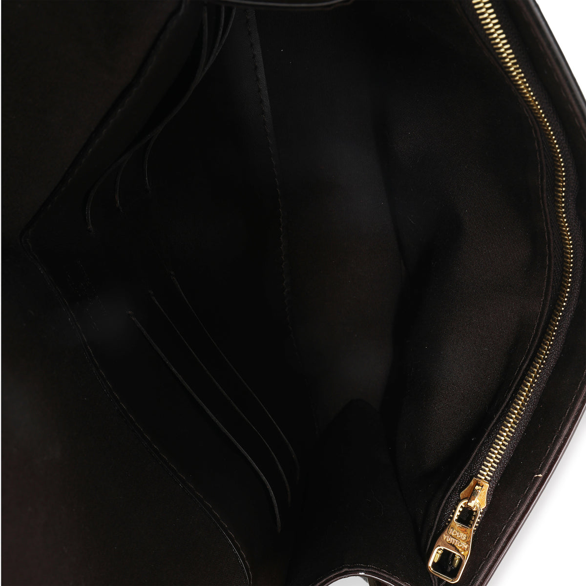 Amarante Monogram Vernis Ana Clutch