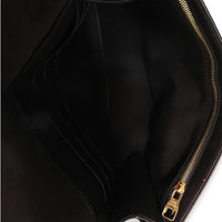 Amarante Monogram Vernis Ana Clutch