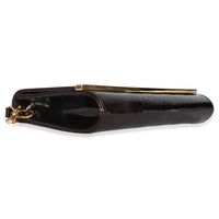Amarante Monogram Vernis Ana Clutch