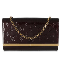 Amarante Monogram Vernis Ana Clutch
