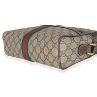 Beige GG Canvas Small Ophidia Shoulder Bag