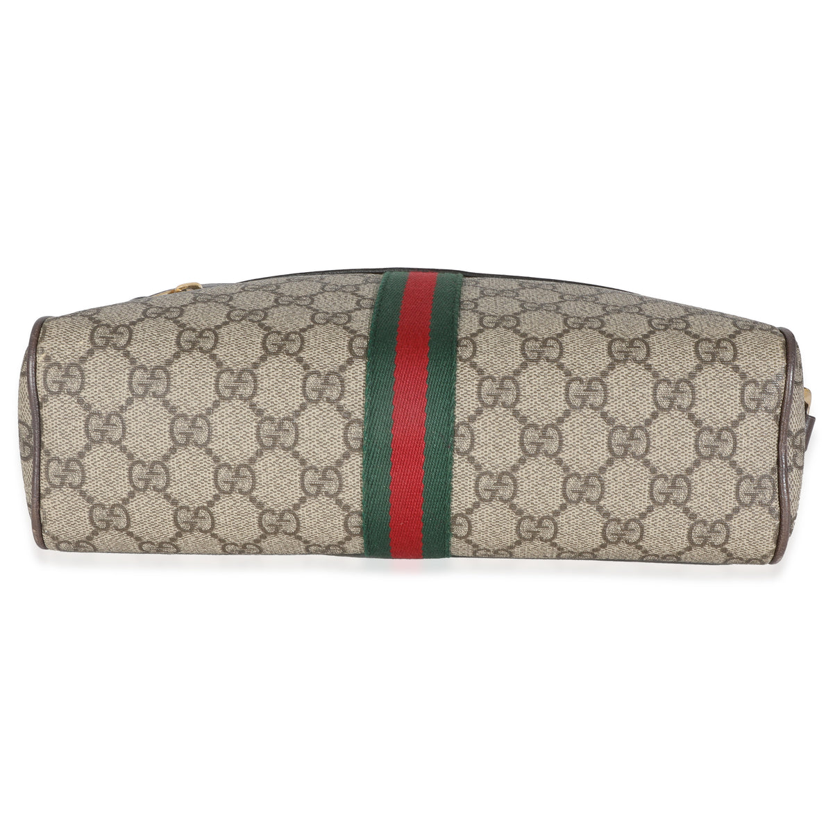 Beige GG Canvas Small Ophidia Shoulder Bag