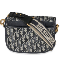 Blue Oblique Canvas Medium Bobby Bag