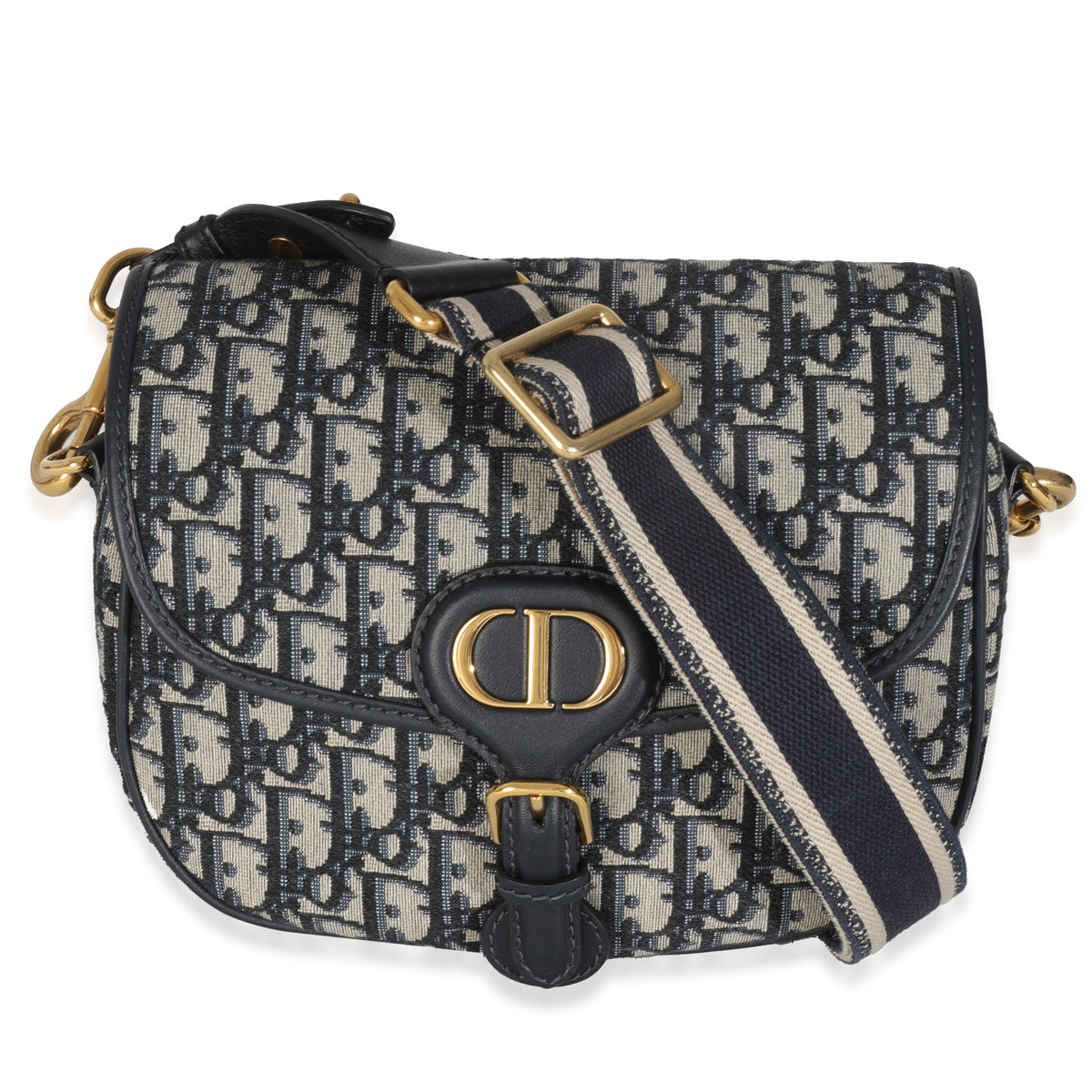 Blue Oblique Canvas Medium Bobby Bag