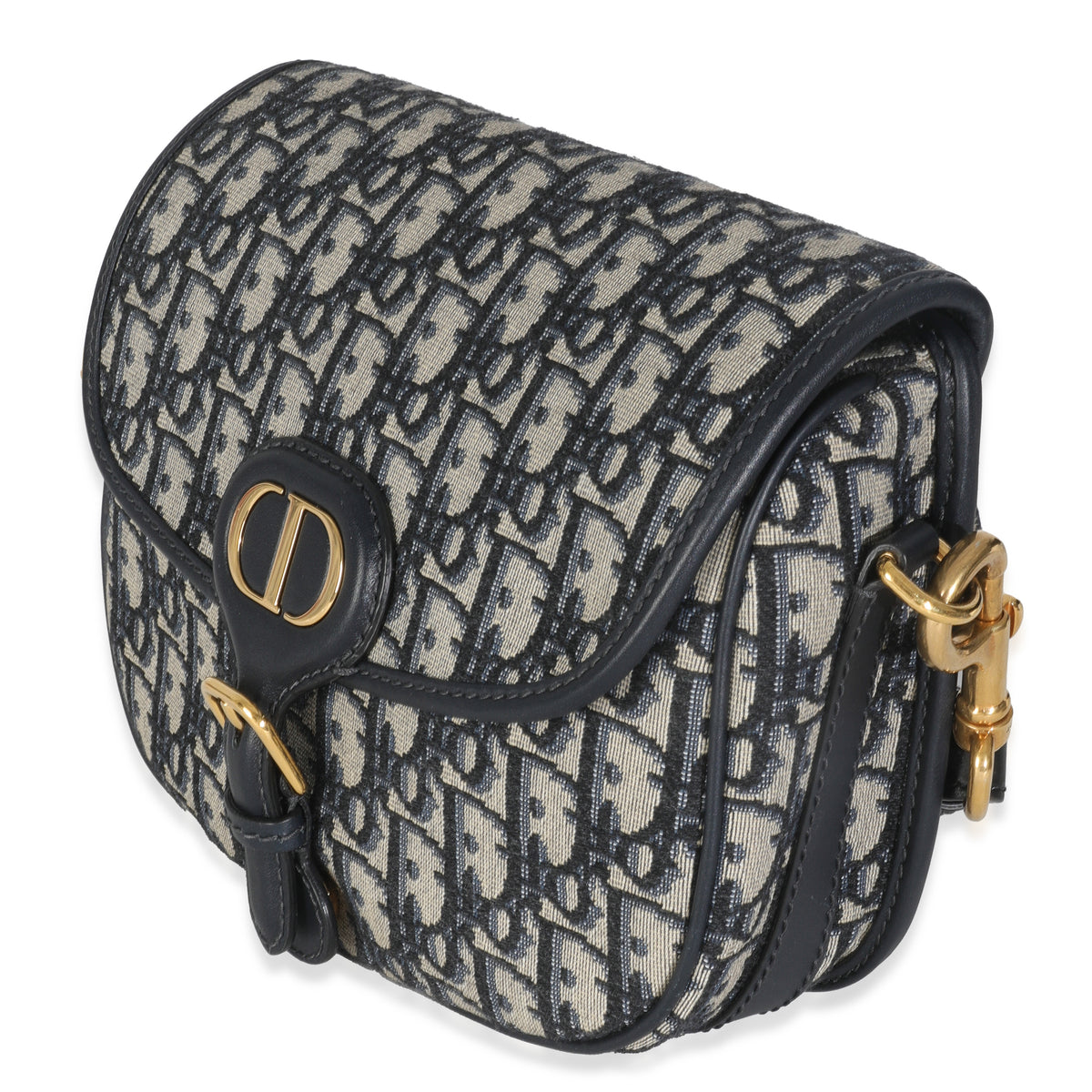 Blue Oblique Canvas Medium Bobby Bag