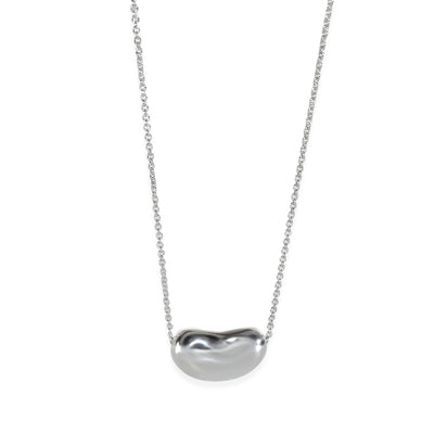 Sterling Silver  Elsa Peretti Bean Necklace