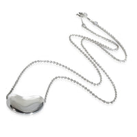 Sterling Silver  Elsa Peretti Bean Necklace