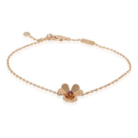 Rose Gold Ruby Mini Model Frivole Bracelet