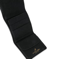 Vintage Black GG Canvas Bi Fold Wallet