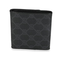 Vintage Black GG Canvas Bi Fold Wallet