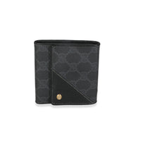 Vintage Black GG Canvas Bi Fold Wallet