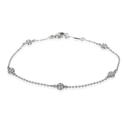 Platinum Diamond Elsa Peretti Diamond By The Yard Bracelet