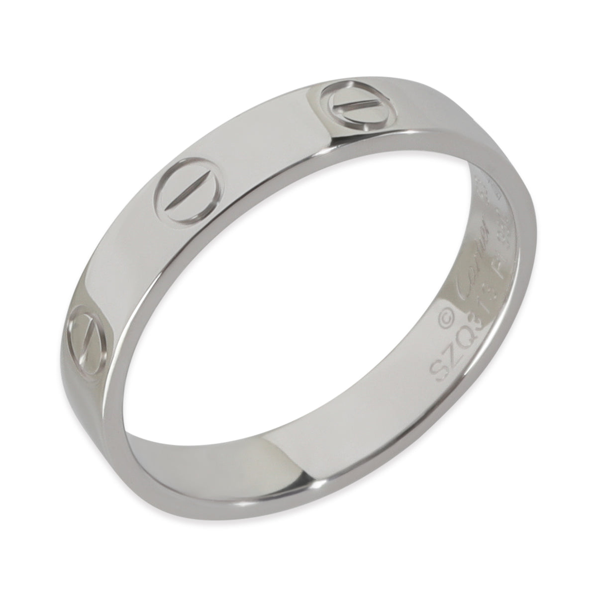 Platinum  Small Model Love Ring