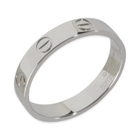 Platinum  Small Model Love Ring