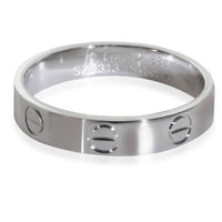 Platinum  Small Model Love Ring
