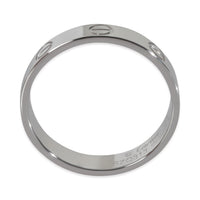 Platinum  Small Model Love Ring