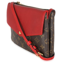 Cherry Monogram Canvas Twice Pochette