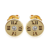 Yellow Gold Diamond Atlas Earrings