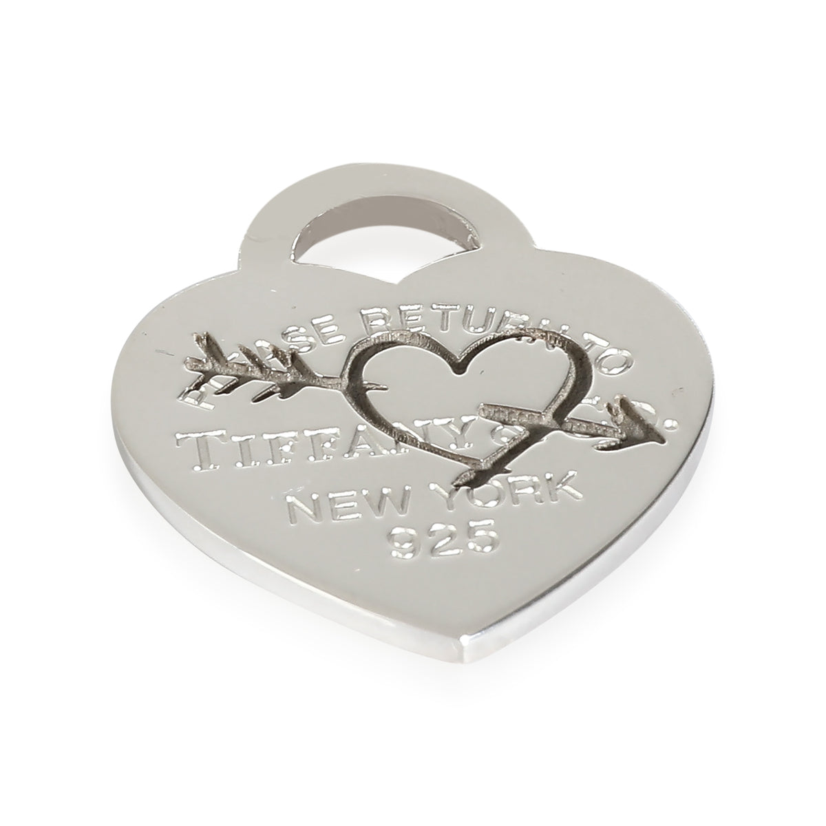 Sterling Silver  Return To Tiffany Pendant