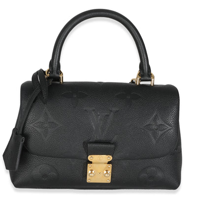 Black Monogram Empreinte Madeleine BB