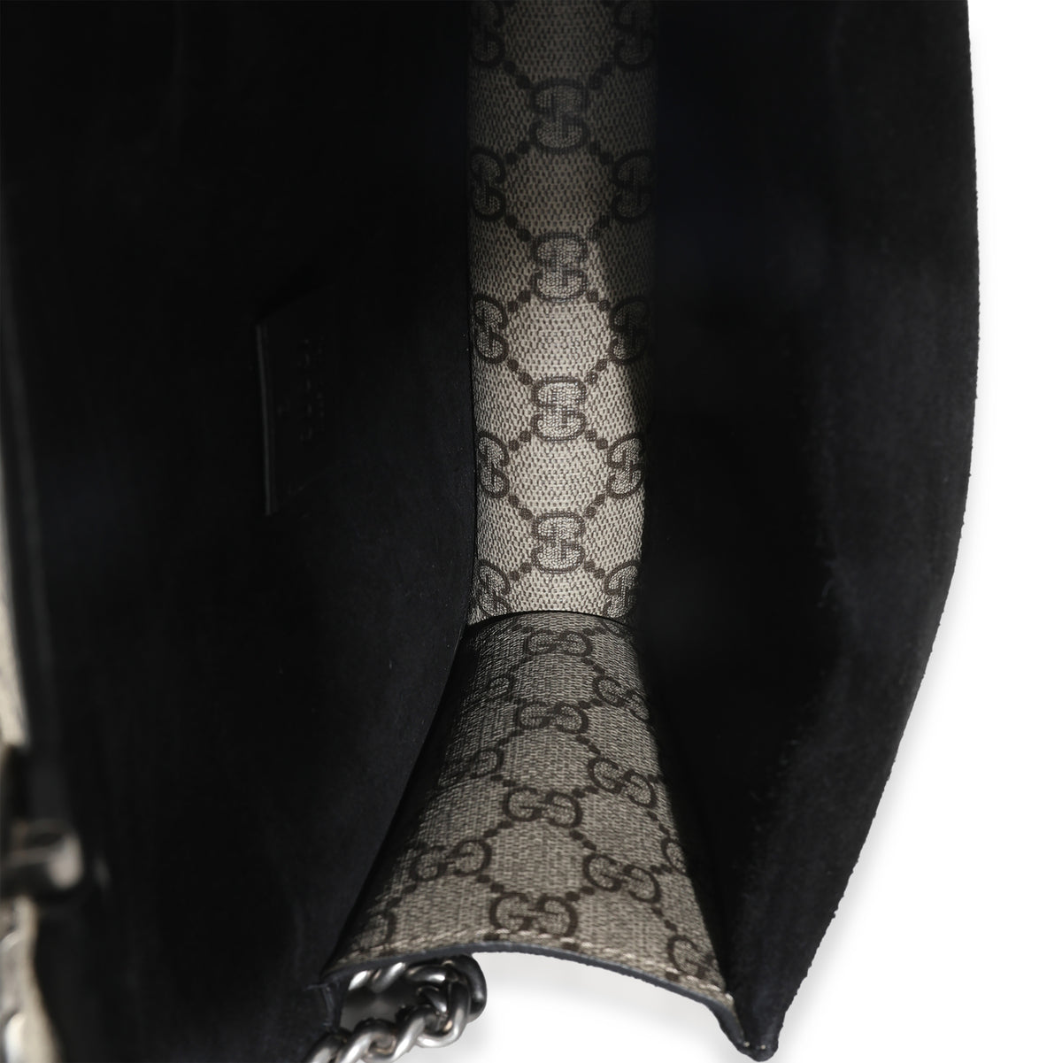 Black GG Supreme Canvas Mini Dionysus