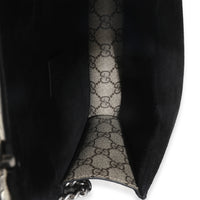 Black GG Supreme Canvas Mini Dionysus