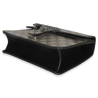 Black GG Supreme Canvas Mini Dionysus