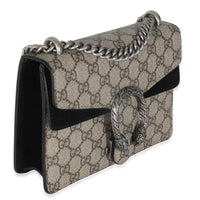 Black GG Supreme Canvas Mini Dionysus