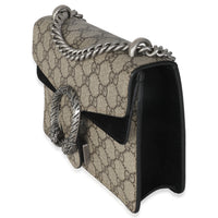 Black GG Supreme Canvas Mini Dionysus