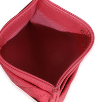 Pink Quilted Card Holder