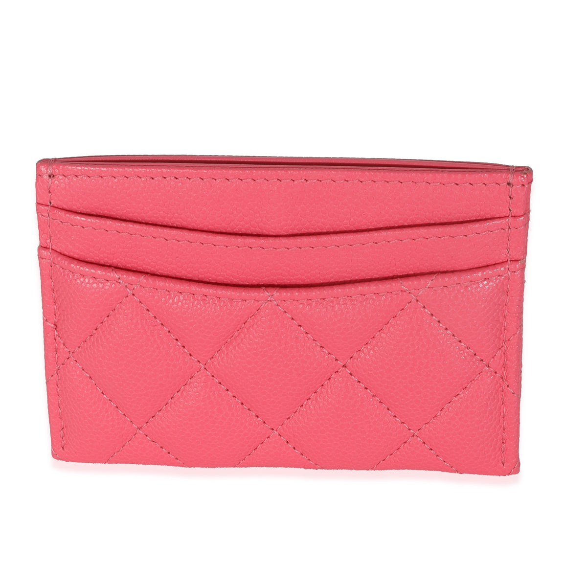 Pink Quilted Card Holder