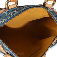 Blue Monogram Denim Neo Speedy