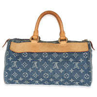 Blue Monogram Denim Neo Speedy