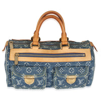 Blue Monogram Denim Neo Speedy