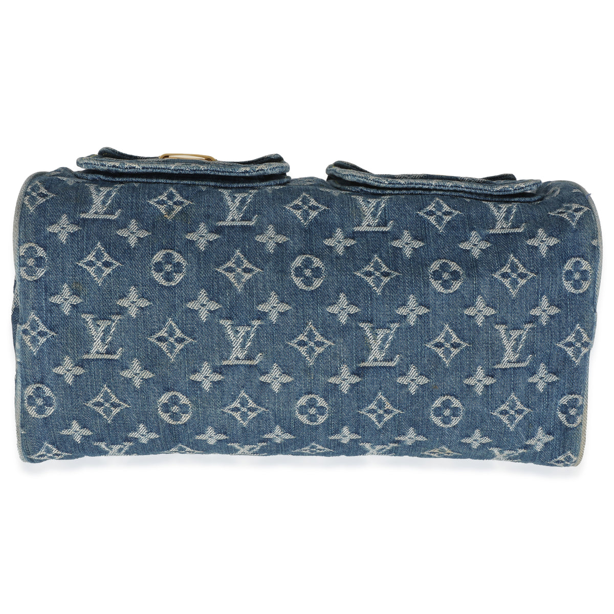 Blue Monogram Denim Neo Speedy