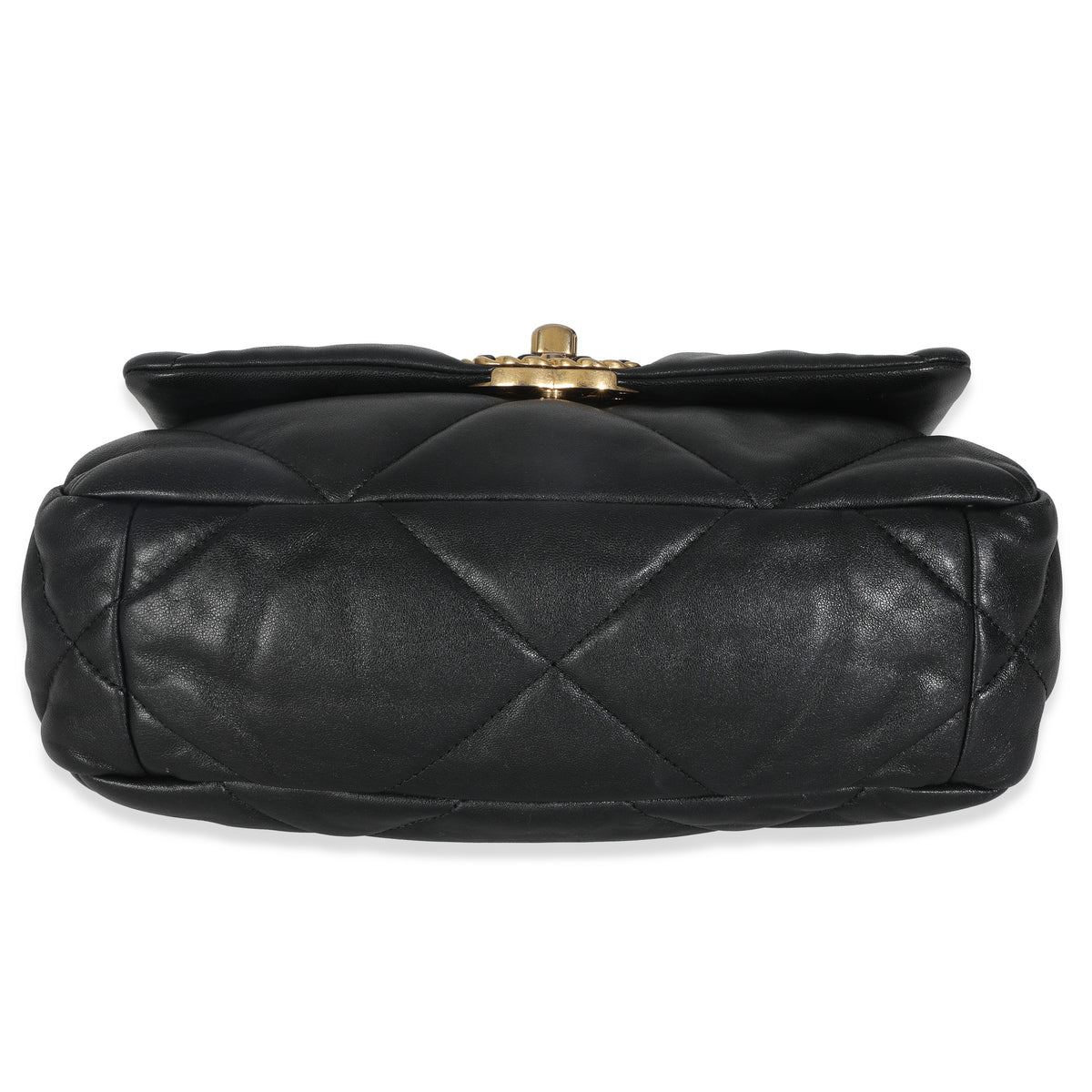 Black Quilted Lambskin Small Chanel 19 Flap Bag