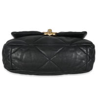 Black Quilted Lambskin Small Chanel 19 Flap Bag