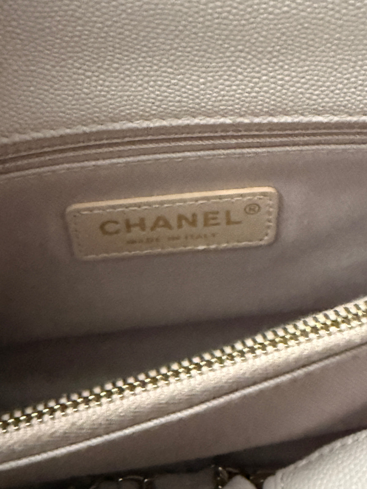 Chanel Light Pink Quilted Caviar Medium Coco Top Handle Handbag Handbag ad3