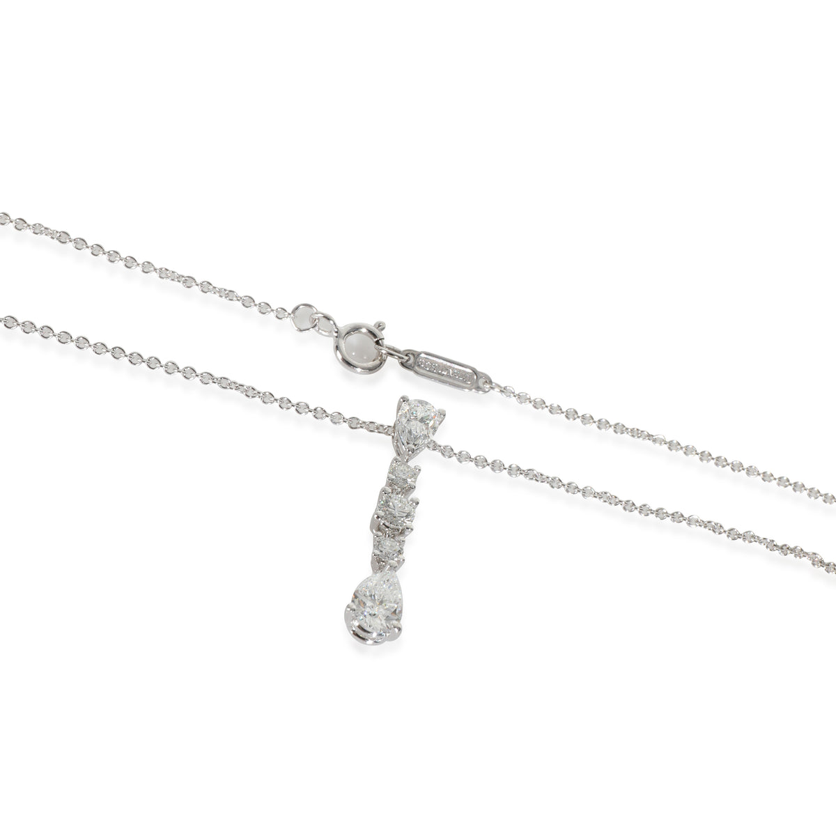 Platinum Diamond Swing Pendant