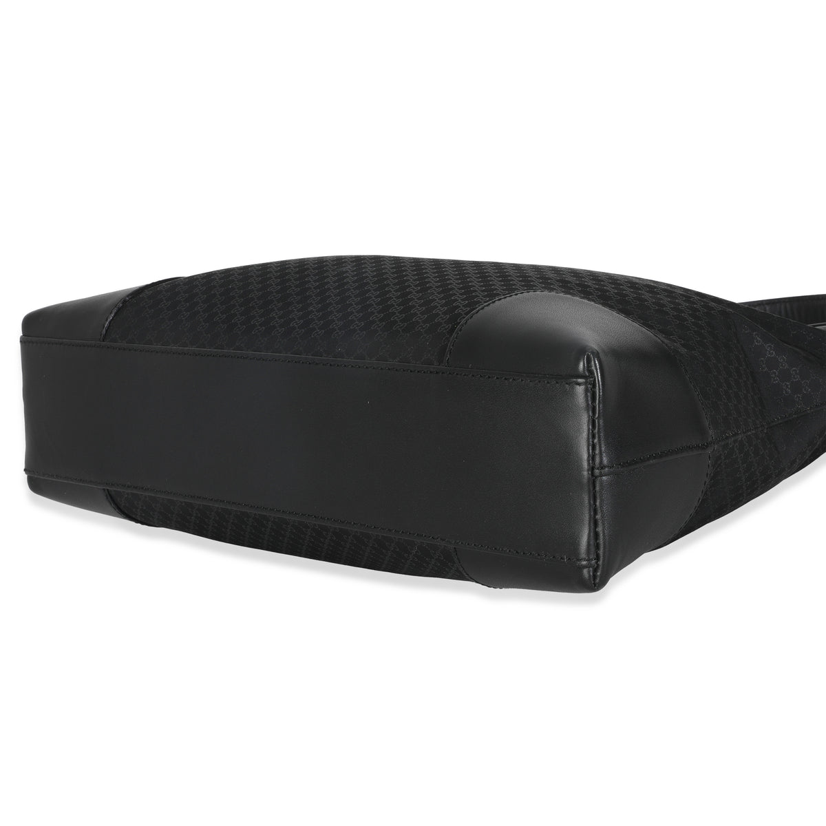 Vintage Black GG Nylon Shoulder Bag