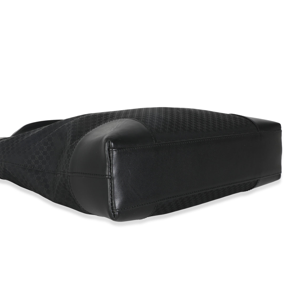 Vintage Black GG Nylon Shoulder Bag