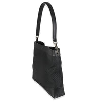 Vintage Black GG Nylon Shoulder Bag